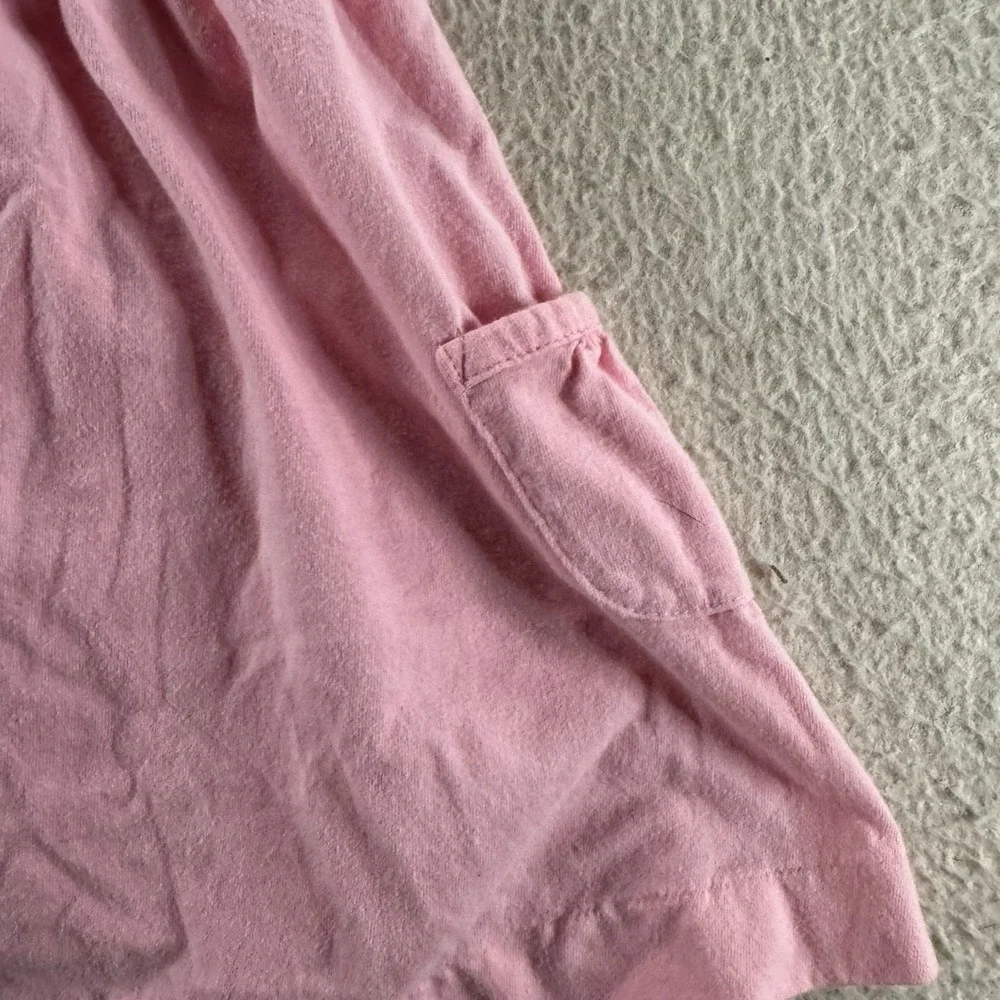 Ralph Lauren Sun Dress Baby Girl 6M Pink Good Ruffle Bow Nautical Straps